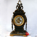 hand carved antique style bronze clocks